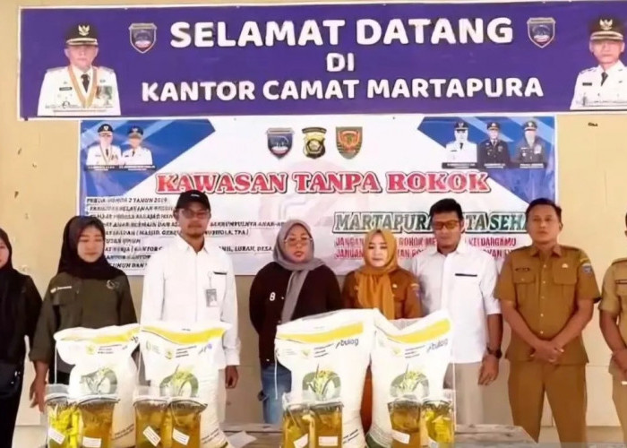Sebanyak 2.290 ton beras bantuan pangan disalurkan di OKU Timur dan OKU Selatan