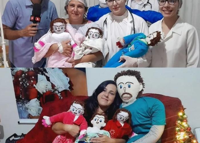 Viral! Seorang Wanita di Brasil Menikah dengan Sebuah Boneka Kain