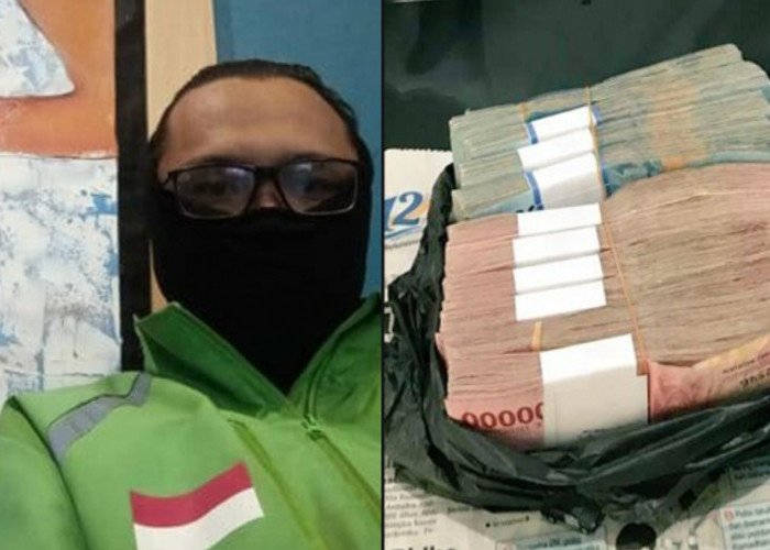 Viral! Aksi Pengemudi Ojol Kembalikan Uang Rp15 Juta yang Tertinggal di Jok Motor