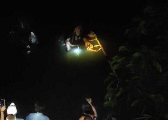 Siswa SMK 1 OKUS Hanyut Terbawa Arus di Sungai Saka Selabung OKU Selatan