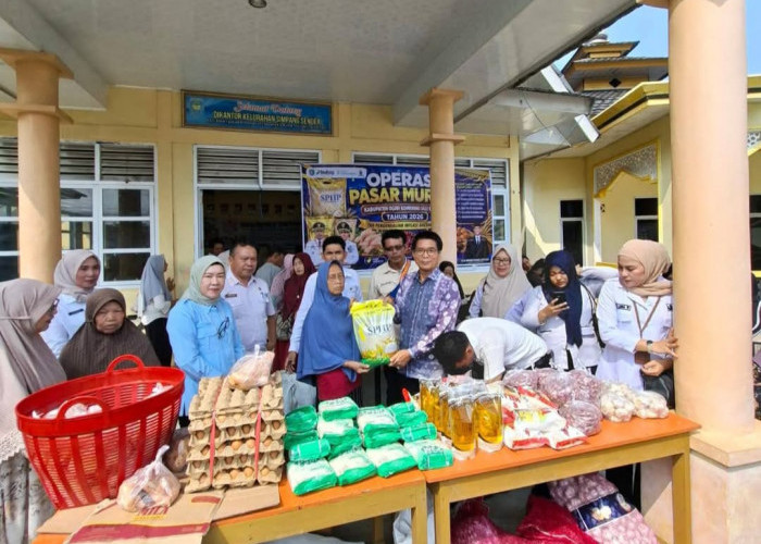 Operasi Pasar Murah TPID OKU Selatan Diserbu Warga, Seluruh Komoditas Ludes Terjual