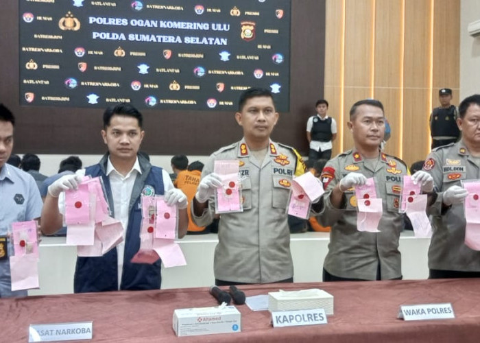 Sejak 1 Januari 2024, Polres OKU Tangkap 62 Tersangka dari 54 Perkara