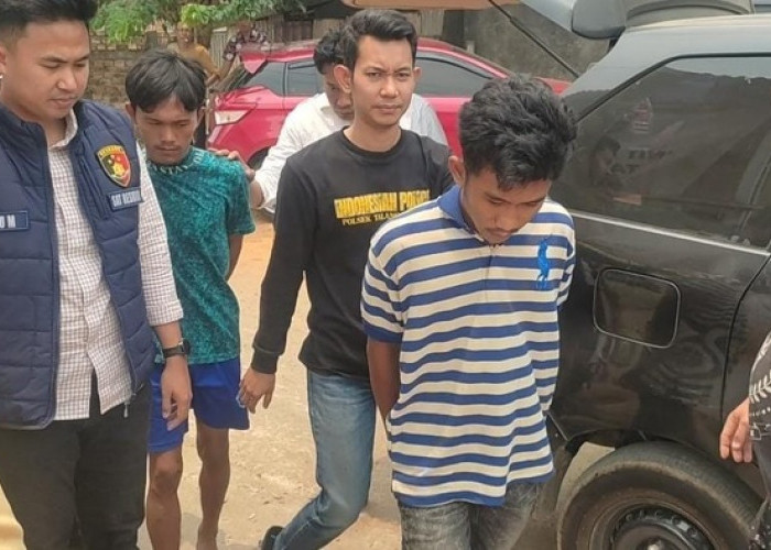 Dua Pelaku Pencurian Sepeda Motor Ditangkap oleh Polsek Talang Kelapa
