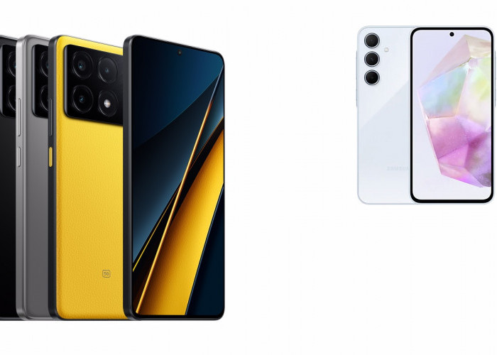 Adu Gacor Handphone POCO X6 Pro 5G vs Samsung Galaxy A35 5G, Ini Penjelasan Spesifikasinya