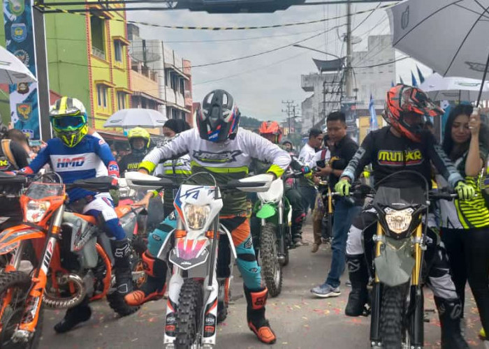 Ribuan Rider Beraksi, Taklukan Kawasan Hutan dan Alam OKU Selatan