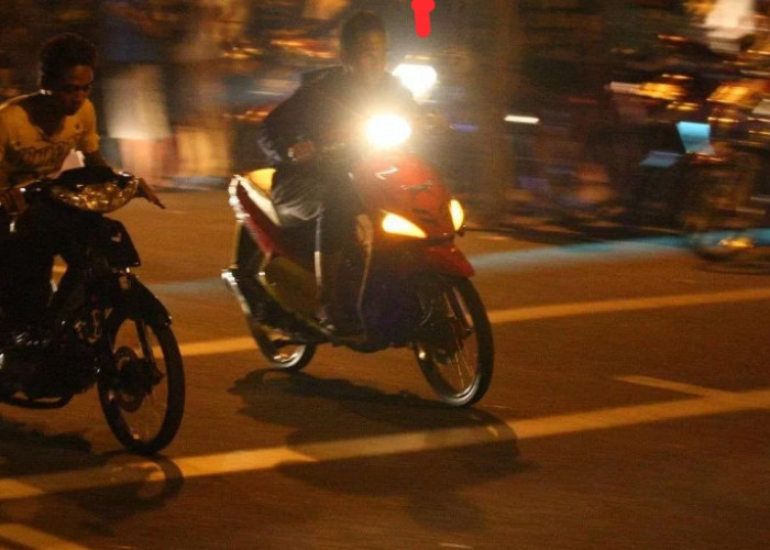 Aksi Balap Liar di Jalan Pemkab OKU Selatan Kembali Marak, Warga Resah
