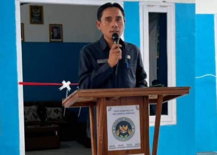 Pemkab OKU Selatan Hadiri Launching Dapur Makan Bergizi Gratis di Desa Sinar Mulyo