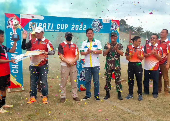 AFKAB FC Juarai Open Tournament Bupati Cup 2022 