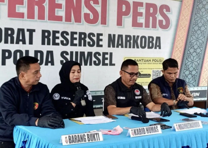 Polda Sumsel tangkap pria mengaku wartawan edarkan sabu