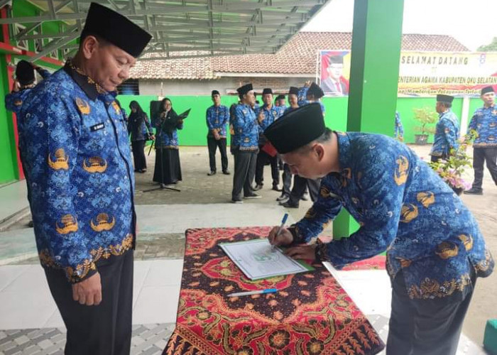 Pejabat Kementerian Agama OKU Selatan Mencanangkan Integritas