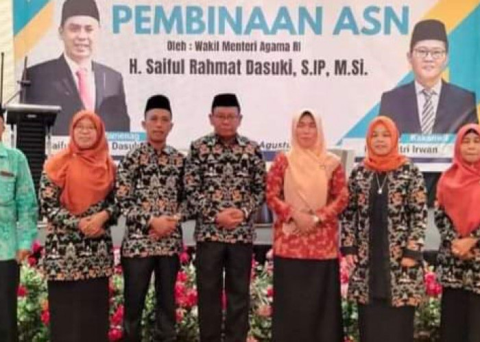 Kemenag OKU Selatan Ikuti Pembinaan Bersama Wakil Menteri Agama RI