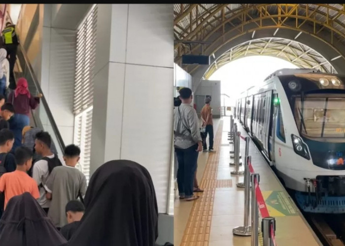 Viral! Penumpang LRT Sumsel Tembus 213 Ribu Selama Lebaran, Transportasi Massal Jadi Primadona