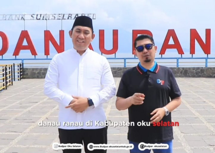 Usai Berikan Ceramah Agama Ustad Solmet Ikut Promosikan Pesona Danau Ranau