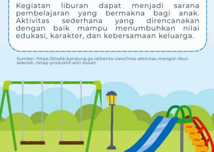 Momentum Libur Jadi Sarana Edukasi Nonformal bagi Anak dan Keluarga