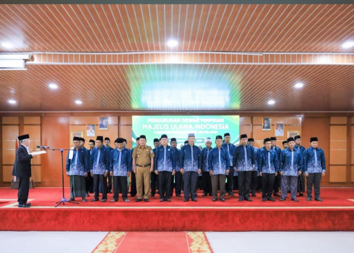 Asisten Administrasi Umum Hadiri Pengukuhan Dewan Pimpinan MUI OKU Selatan Masa Khidmat 2026–2031