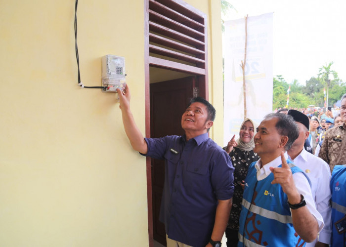 Sumsel Hebat, Rasio Elektrifikasi Capai 99,01 Persen Berkat  Program Listrik Masuk Desa