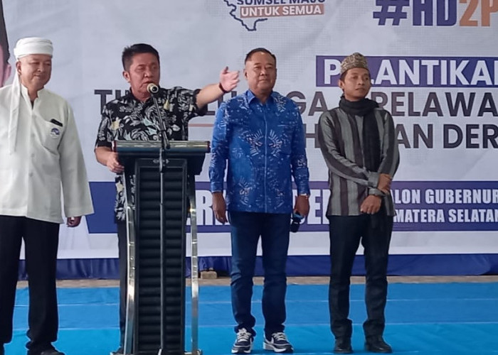Herman Deru dan Cik Ujang Mengukuhkan Tim Keluarga dan Relawan Pemenangan di Sumatera Selatan