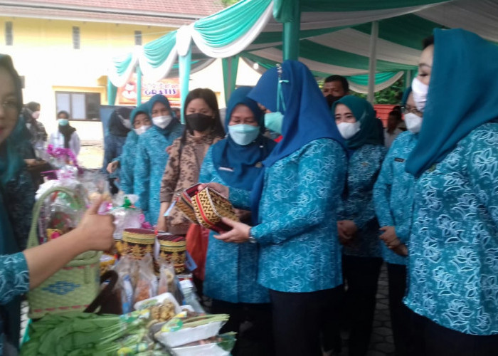 Istri Gubernur Beli Jengkol Hasil Perkebunan Desa Karang Agung Simpang