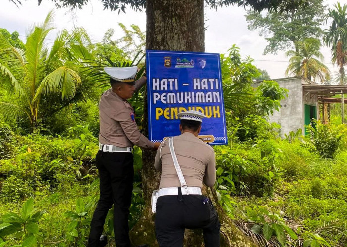Polres OKU Selatan Imbau Pengendara Kurangi Kecepatan Saat Melintas di Kawasan Permukiman