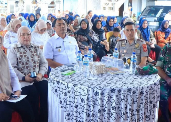 Bupati Abusama Launching Dapur Makan Bergizi Gratis SPPG Vera Jaya di Runjung Agung