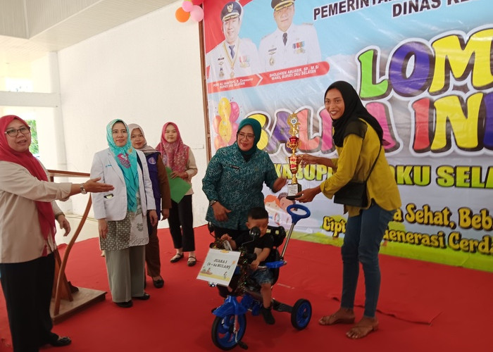  Dinkes OKU Selatan Gelar Lomba Balita Tingkat Kabupaten