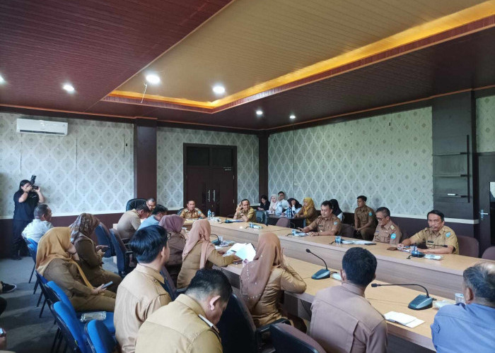 Rapat Persiapan Rangkaian Kegiatan Peringatan HUT KE-79 Kemerdekaan RI Tahun 2024 dI OKU Selatan