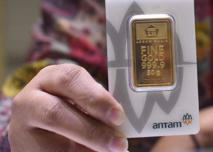 Harga Emas Antam Naik Rp27.000, Sentuh Rp2,83 Juta per Gram