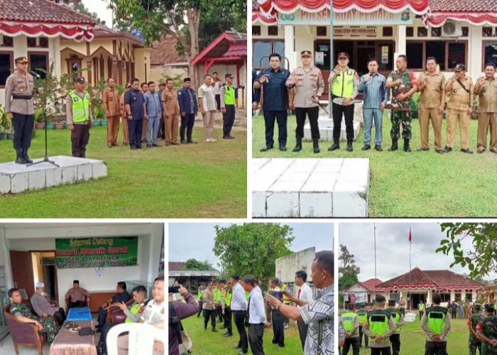 Kapolres OKU Selatan Pimpin Apel Pagi di Mapolsek Buay Pemaca