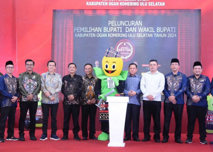 Resmi, KPUD OKU Selatan Melauncing Pemilihan Bupati dan Wakil Bupati Ogan Komering Ulu Selatan Tahun 2024