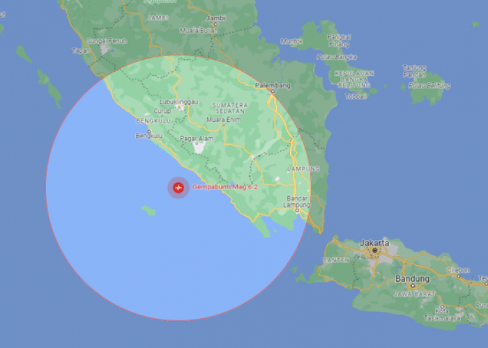 Gempa Bengkulu Guncang OKU Selatan