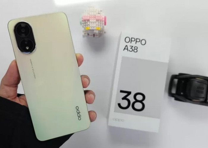 Intip Produk Oppo A38, Ponsel Entry Level dengan Layar Luas Kamera Canggih dan Baterai Tahan Lama
