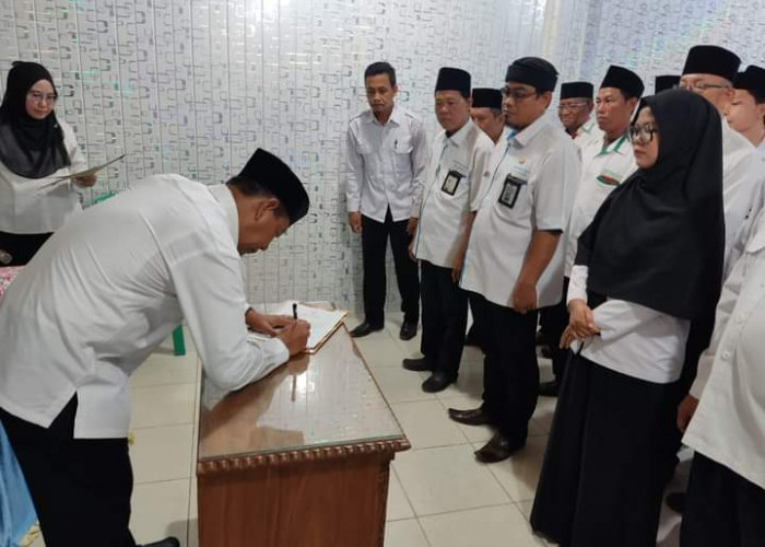Kantor Kementerian Agama Kabupaten OKU Selatan Kukuhkan Pengurus BKM Kecamatan 2023-2027