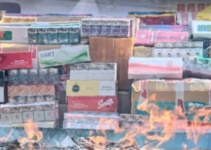 Bea Cukai Palembang Amankan 3,5 Juta Batang Rokok Ilegal dalam Dua Bulan