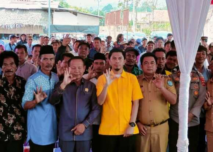 Kunjungi Desa Tanjung Jaya, Anggota DPR RI Tofan Maulana Serap Keluhan Warga Buay Pemaca