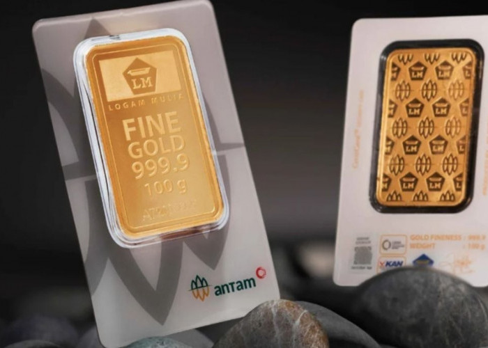 Harga Emas Antam Turun Drastis Sabtu Ini