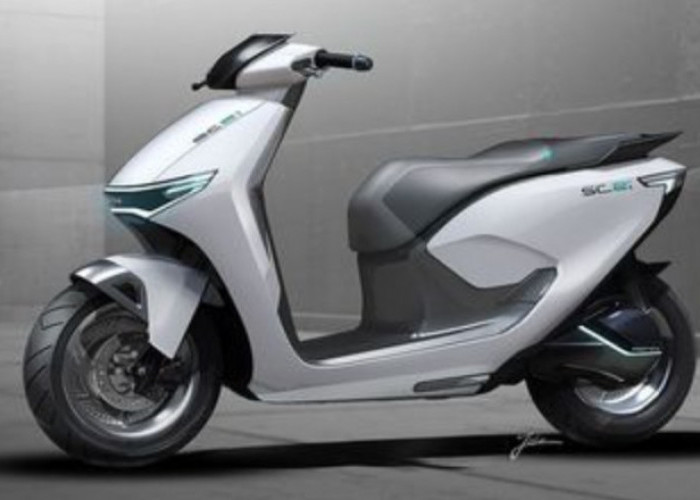 Canggih Honda SC e:Concept Motor Listrik Baterainya Simpel Pemilik Tak Perlu Ngecas