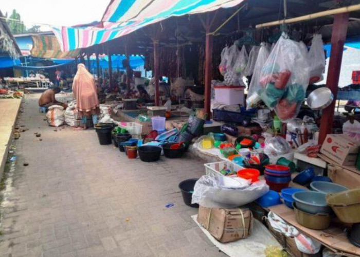 Kalangan dan Pasar Saka Selabung Lesu, Masa Panen Tak Mampu Dongkrak Daya Beli Warga