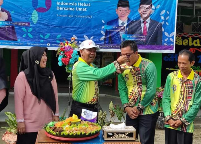 Kemenag OKUS, Rayakan HAB ke-78 dengan Motto Indonesia Hebat Bersama Umat