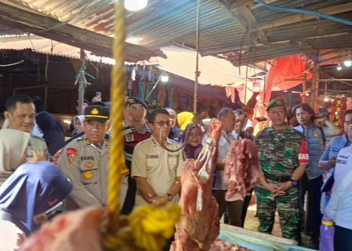 TPID OKU Selatan Gelar Sidak Pasar dan Monitoring Kebutuhan Pokok Sambut Ramadhan 2025