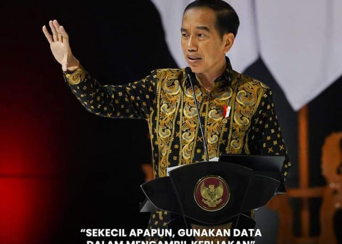 Presiden Jokowi: Sekecil Apapun, Gunakan Data dalam Mengambil Kebijakan