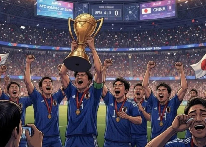 Jepang juara Piala Asia U-23, kalahkan China 4-0