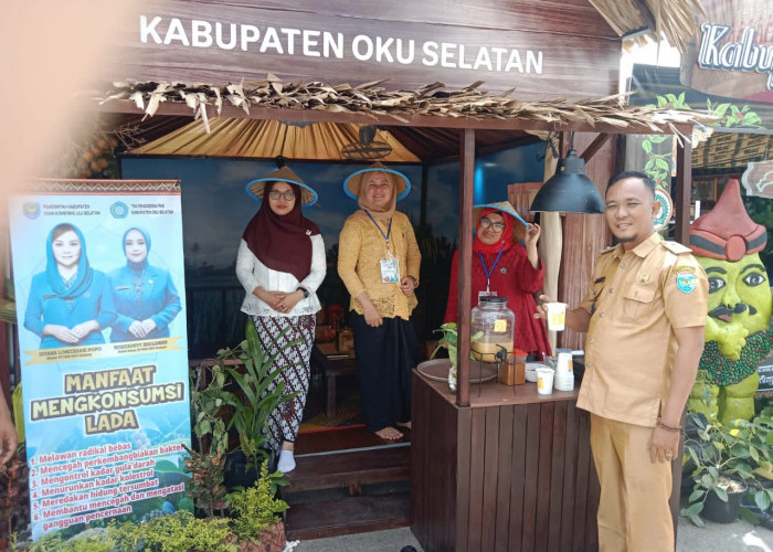 TPPKK Kabupaten OKU Selatan Tampilkan Lada di Festival Rempah