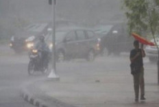 Sembilan Daerah di Sumsel Diprediksi Diguyur Hujan Hari Ini