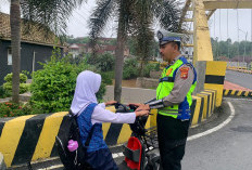 Sat Lantas OKU Selatan Imbau Orang Tua Awasi Anak Gunakan Sepeda Listrik