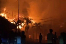 Gudang Logistik PLN Flores Barat Terbakar