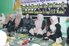 Ketua TP-PKK OKU Selatan Hadiri Pengajian Akbar Majelis Ta'lim  Ibu -ibu Se-Warkuk Ranau Selatan