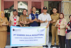 Wabup OKU Selatan Terima Bantuan CSR PT SGN dan PT Cinta Manis untuk Gerakan Pramuka