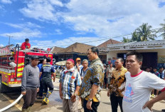 Bupati OKU Selatan Turun Langsung ke Lokasi Kebakaran, Pastikan Kondisi Warga