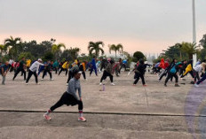 Pemkab OKU Selatan Gelar Senam Sehat ASN OKUS Berjaya, Wujudkan Aparatur yang Sehat dan Produktif