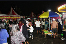 Malam Penutupan, Pasar Malam Terminal Muaradua Tetap Ramai Diserbu Pengunjung